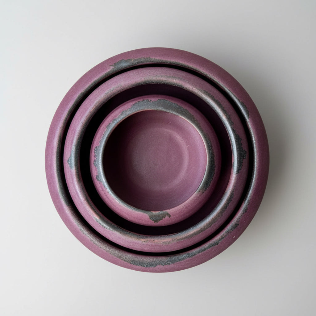 Luna Crescent Plates | Farmhouse Style Stoneware Clay - Sumiye Co