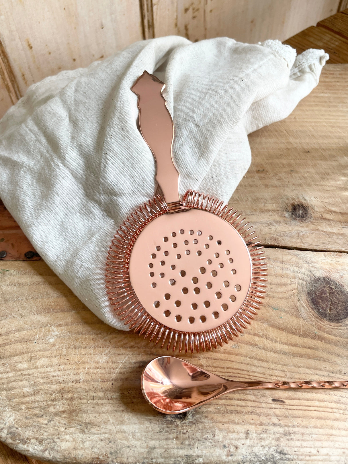 Copper & Glass Barware Set | Vintage Inspired - Sumiye Co