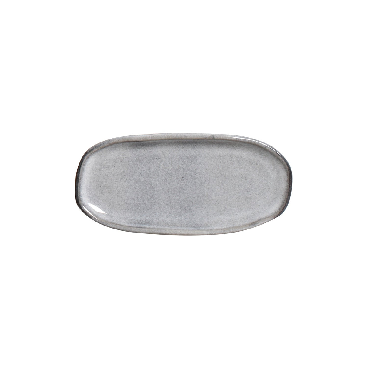 Shallow Organic Oval Platter Mini Set of 4