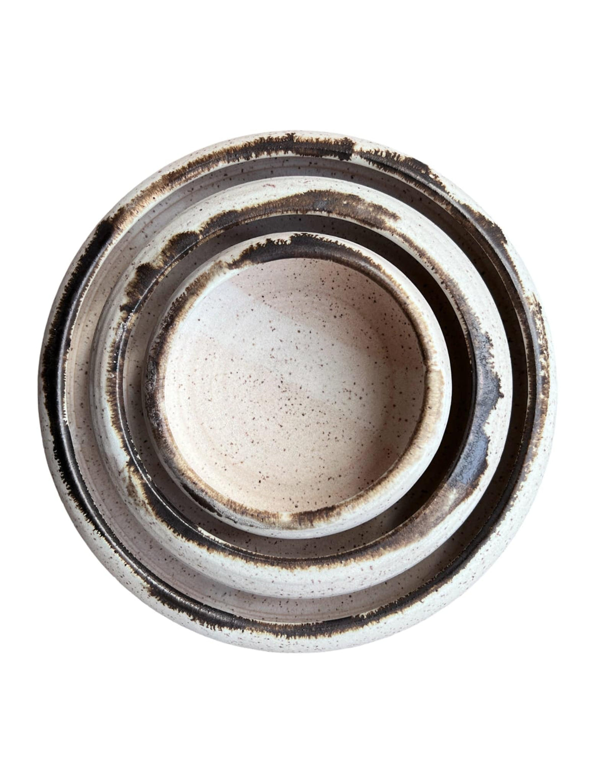 Luna Crescent Plates | Farmhouse Style Stoneware Clay - Sumiye Co