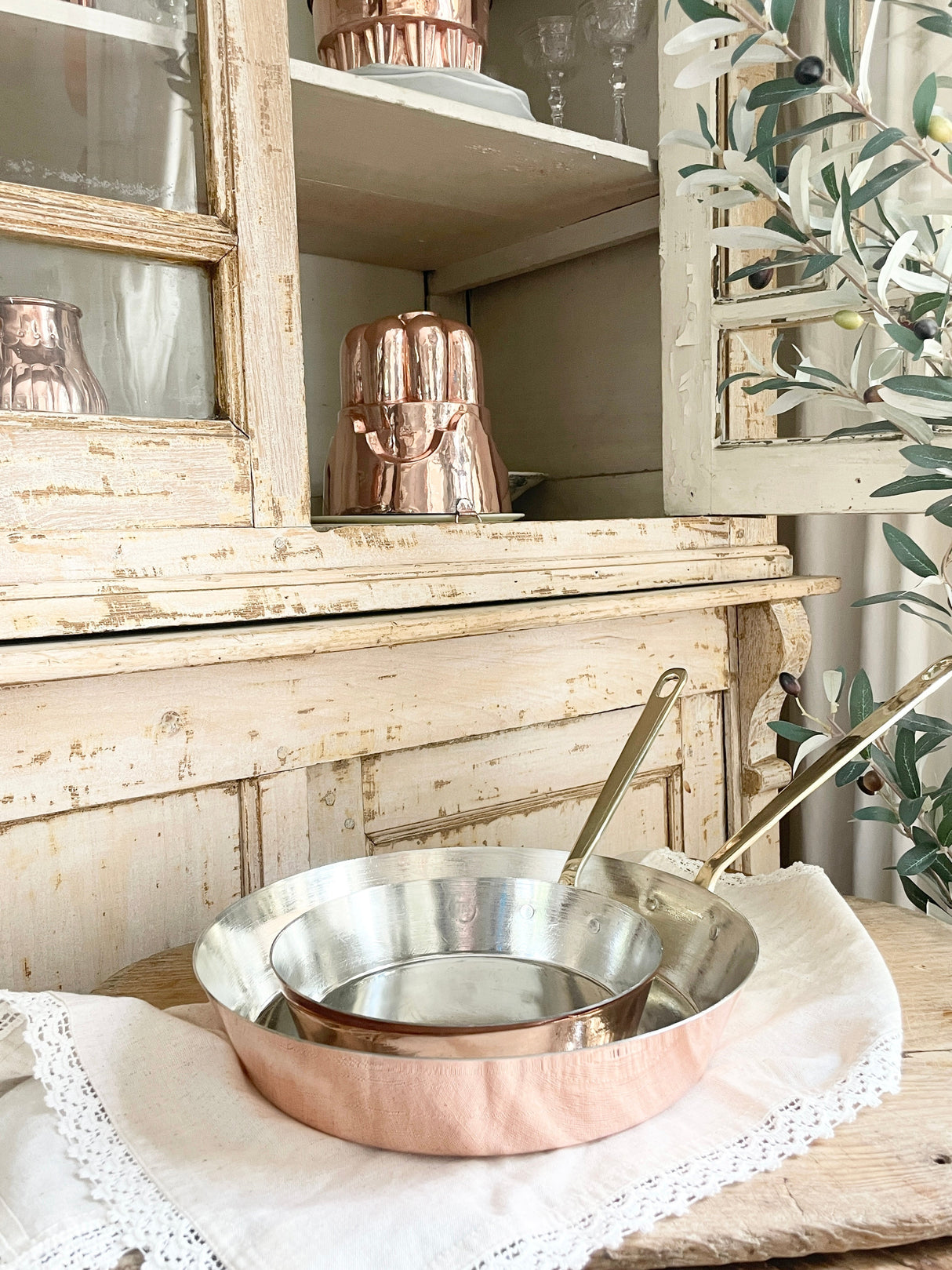 Copper Fry Pan | Vintage Inspired - Sumiye Co