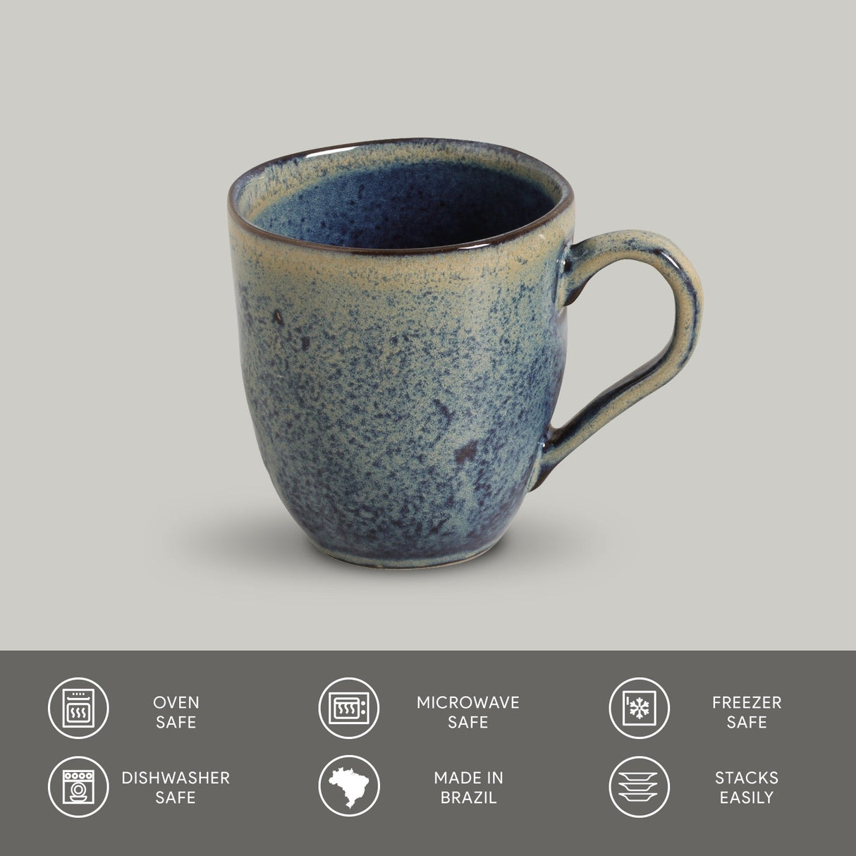 Organic Mug Set of 4