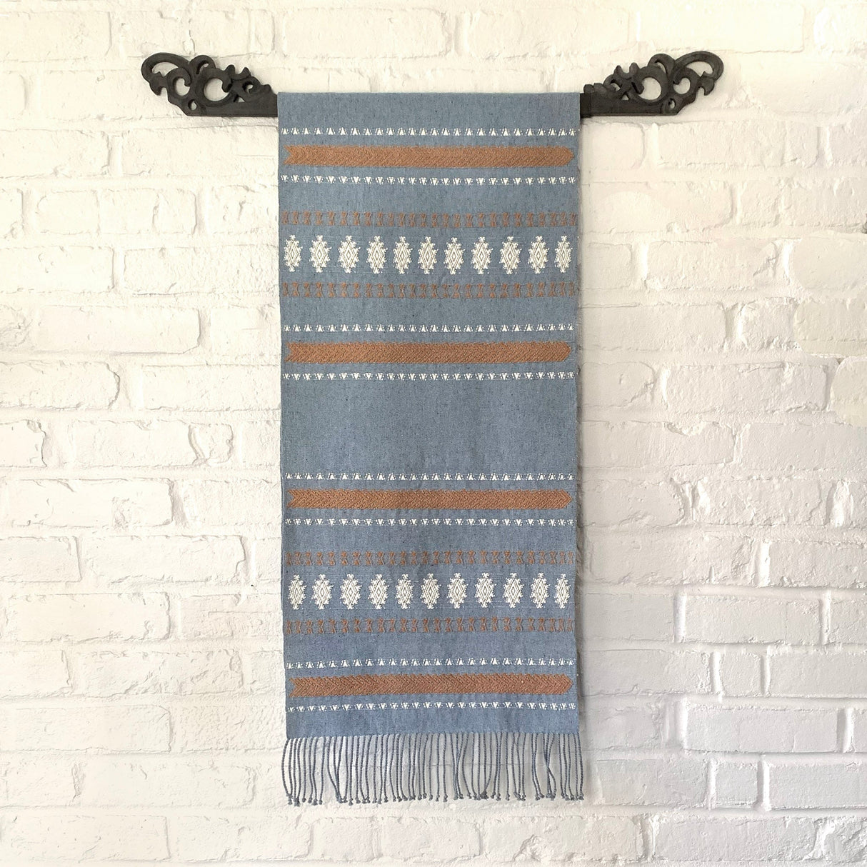 San Rafael Table Runner in Recycled Denim - Sumiye Co