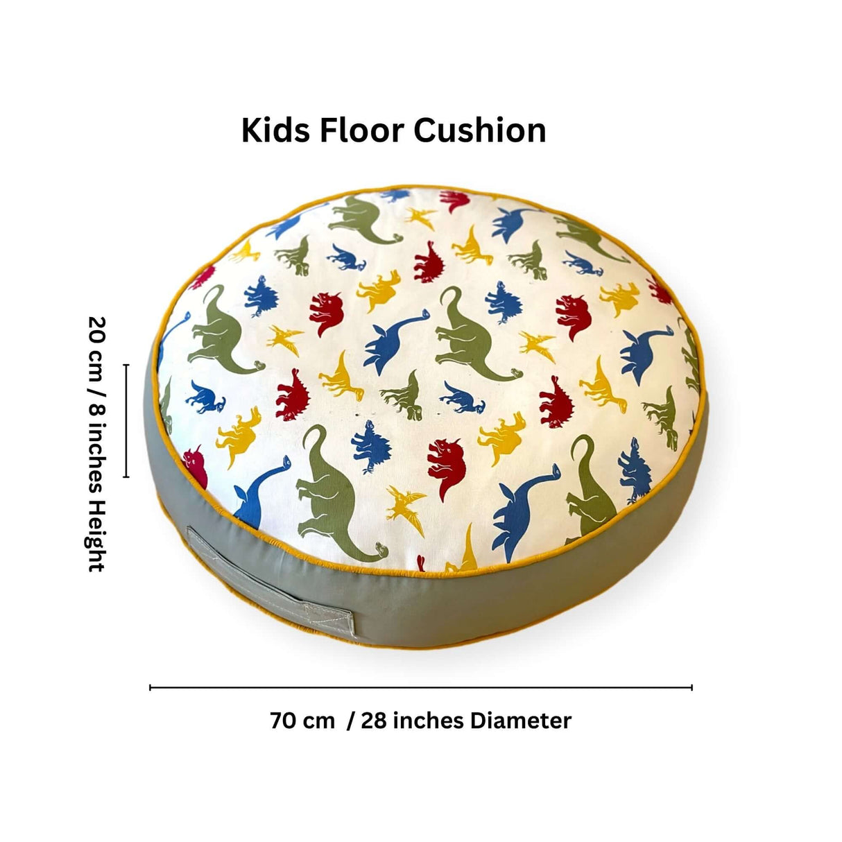 Kids Floor Pillow Montessori Play Mat Large Toddler Cushion-1