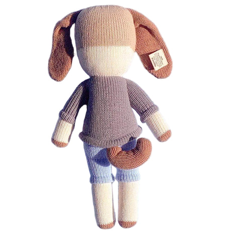 Organic Knit Doll, Frank Dog by Estella - Sumiye Co