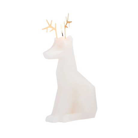 Reindeer Candle - White Dyri PyroPet - Sumiye Co