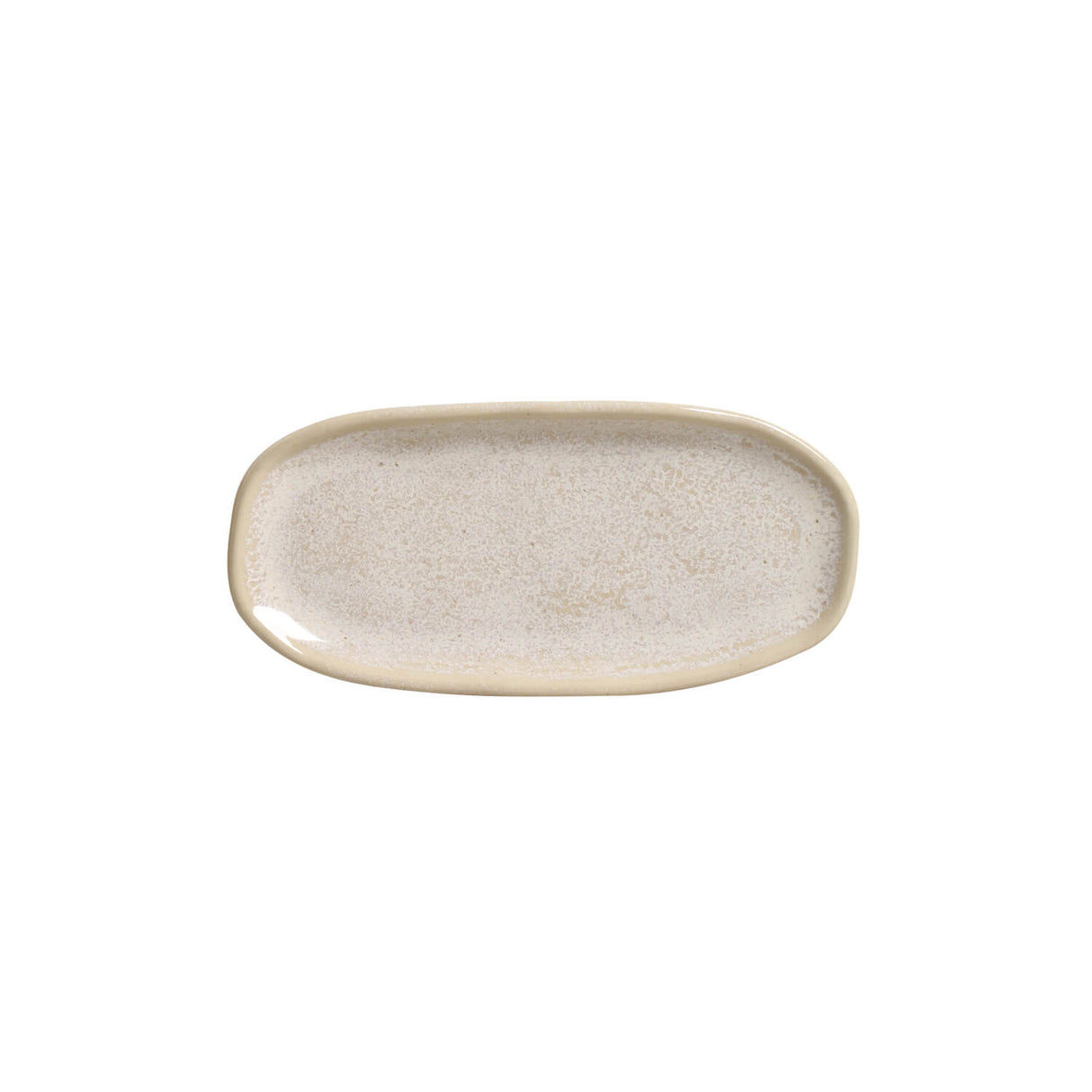 Shallow Organic Oval Platter Mini Set of 4
