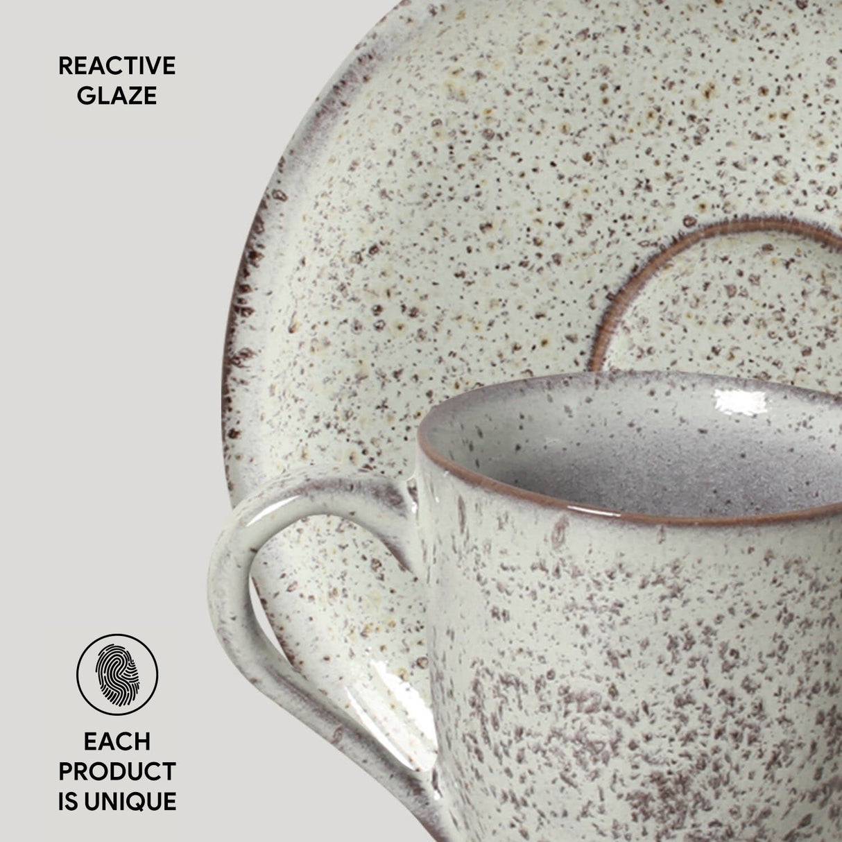 Coffee Cup & Saucer Set of 6