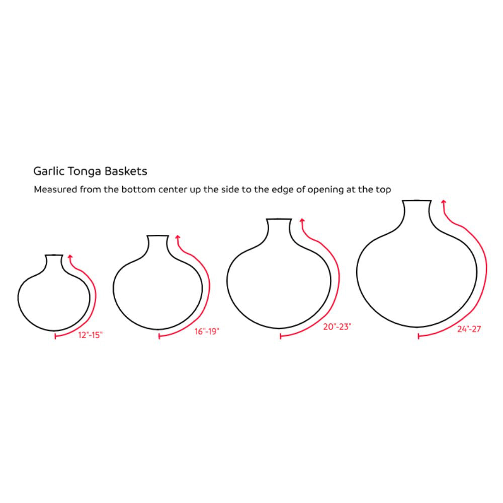 Garlic Tonga Sculptural Baskets by Mbare - Sumiye Co