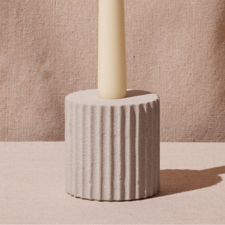 Pilar Small Candle Holder | Artisan Made - Sumiye Co