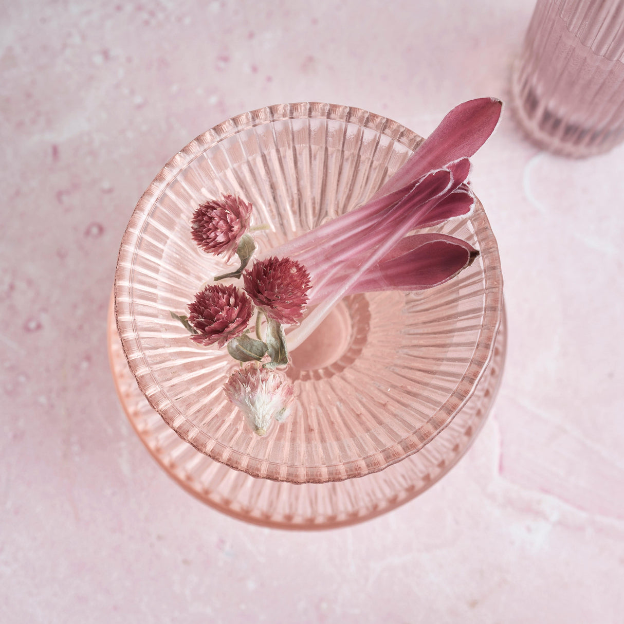 Pink Martini Glasses - Set of 4 - Sumiye Co