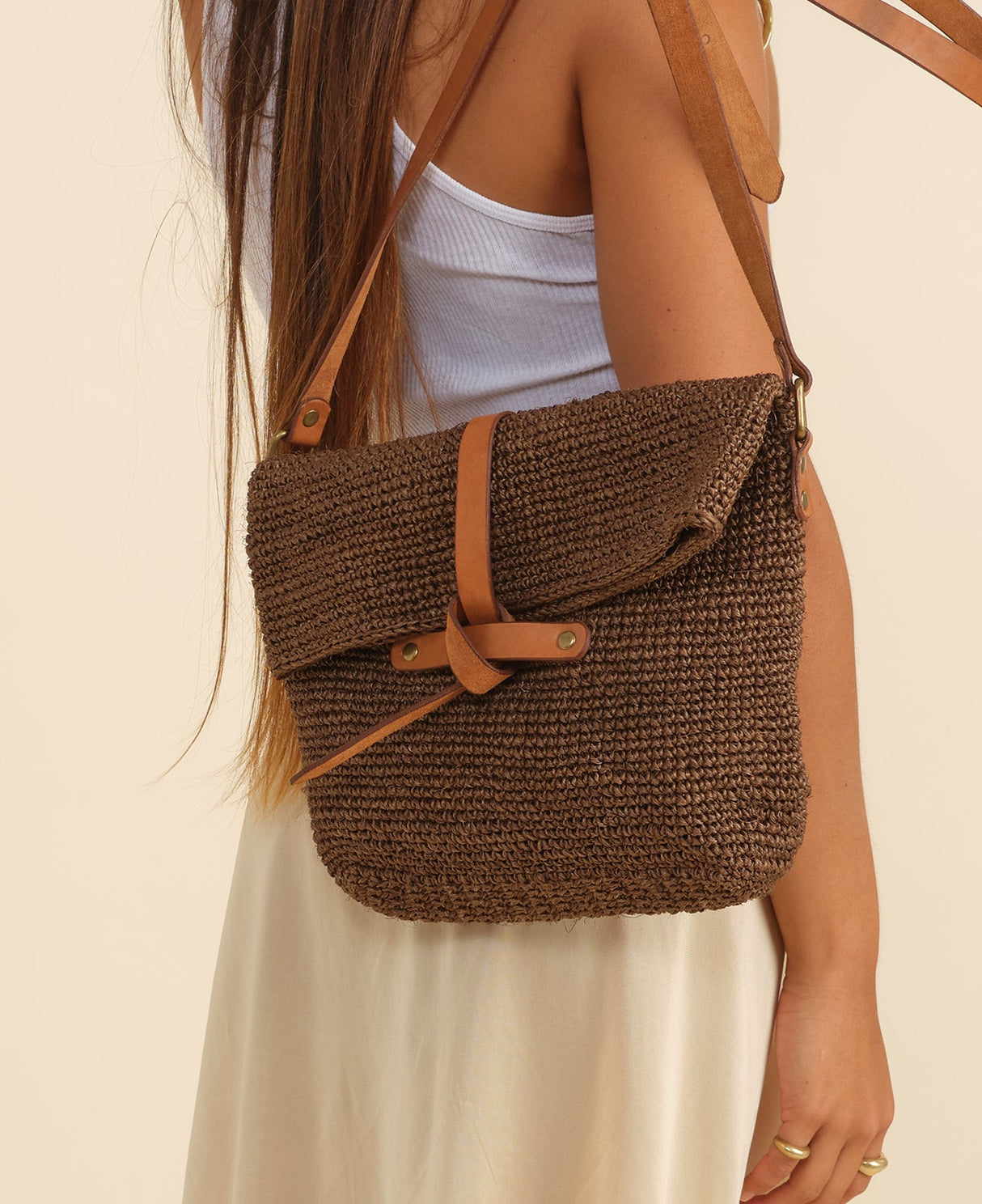 Carmen Crossbody | Oak Brown