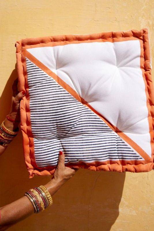 Bauhaus Floor Cushion (Reverse) - Sumiye Co