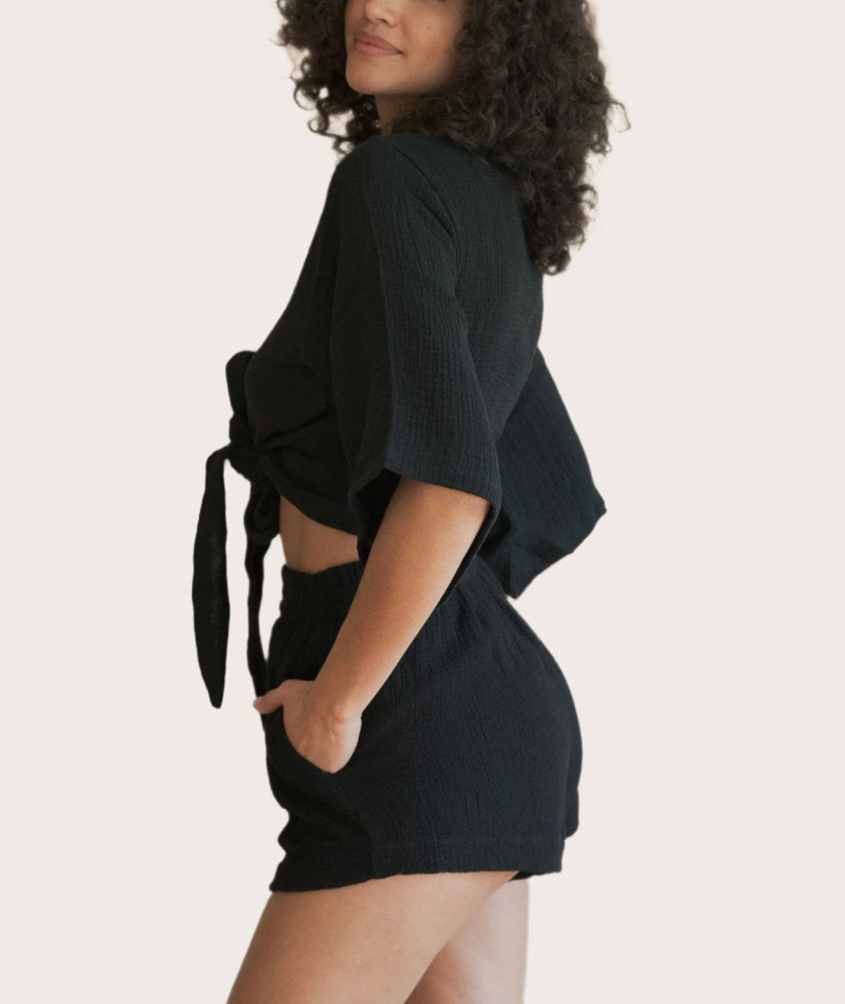 Echo Boy Short - Black - Sumiye Co