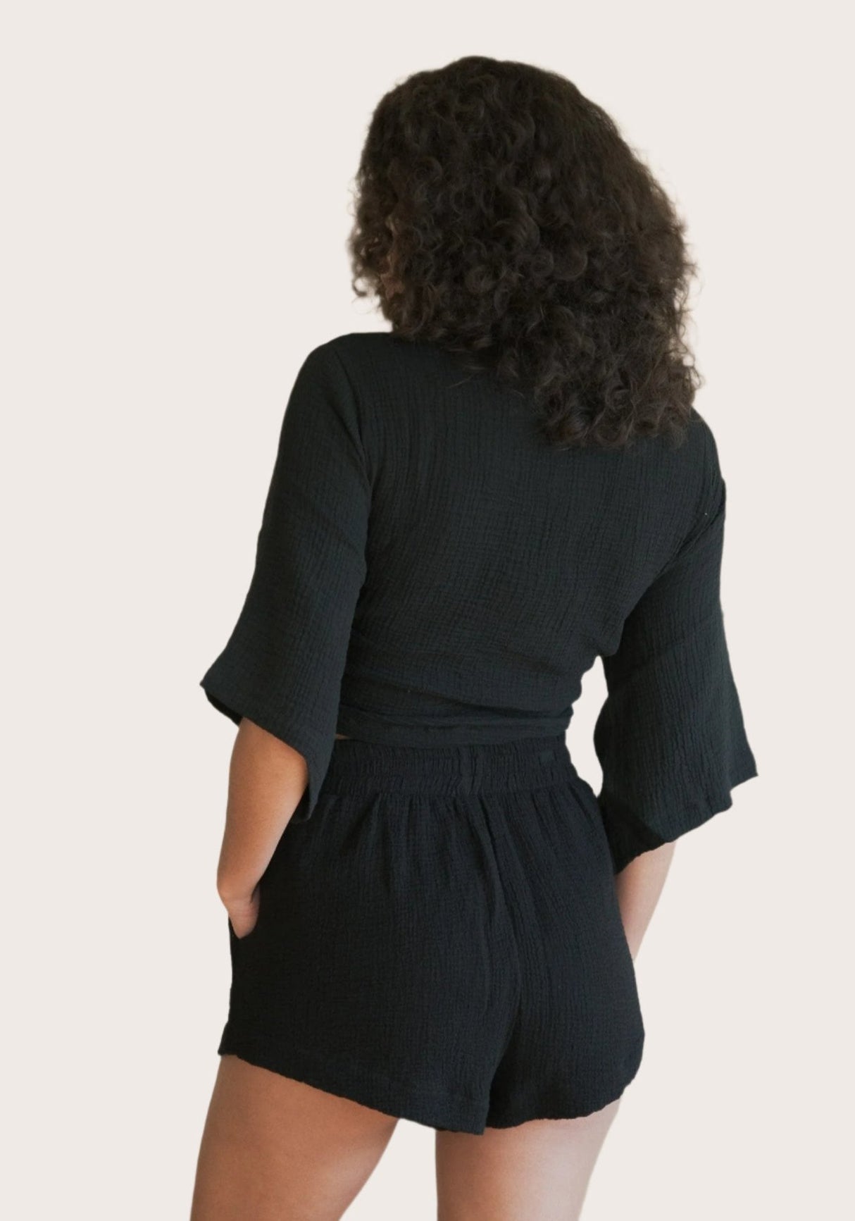 Echo Boy Short - Black - Sumiye Co