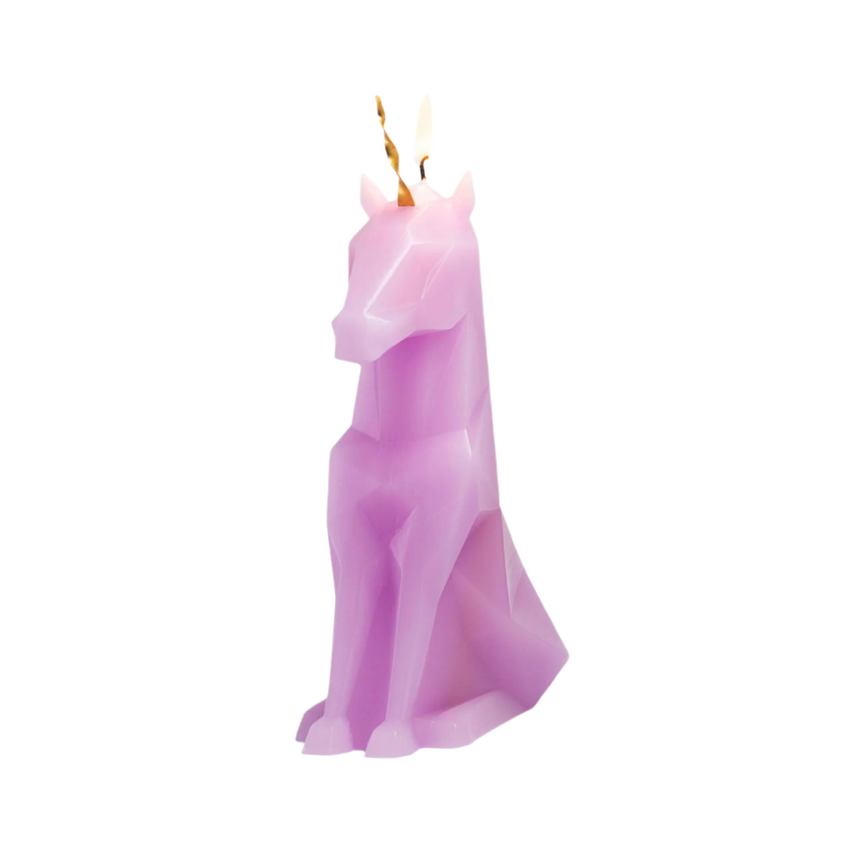 Unicorn Candle - Lilac Einar PyroPet - Sumiye Co