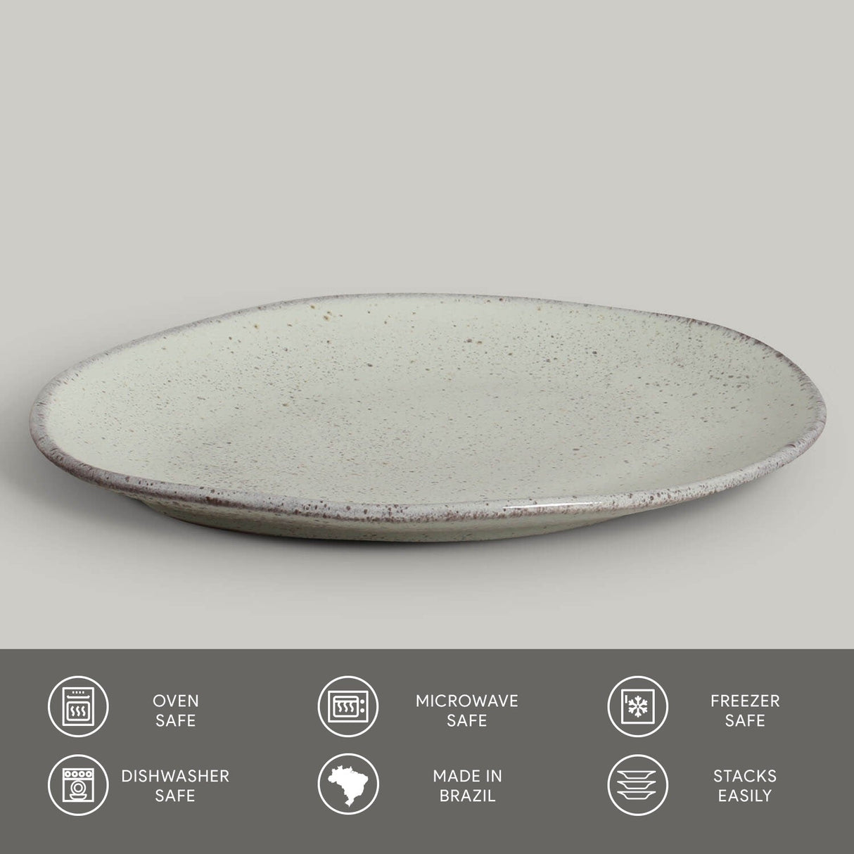 Oval Dinner Plate Set of 6