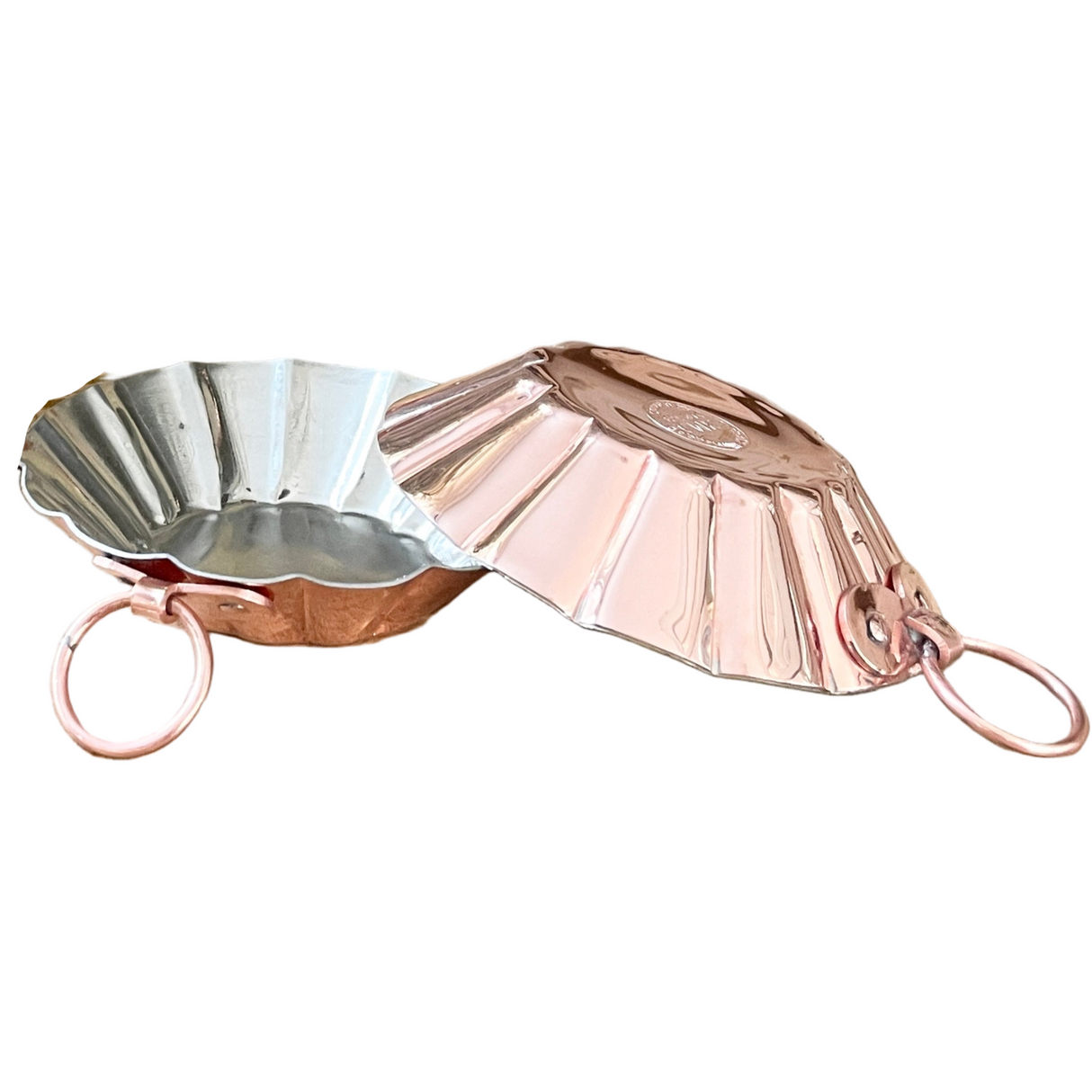 Copper Tartlet Molds (Set of 4) | Vintage French Inspired - Sumiye Co