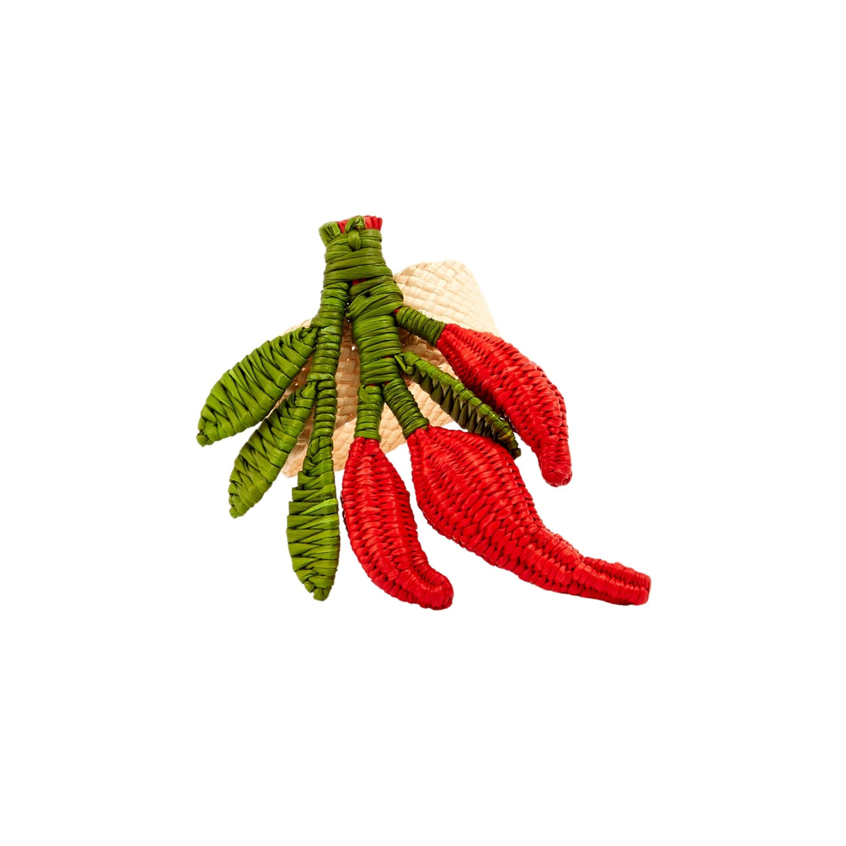 Red Chili Pepper Napkin Rings (Set of 4)