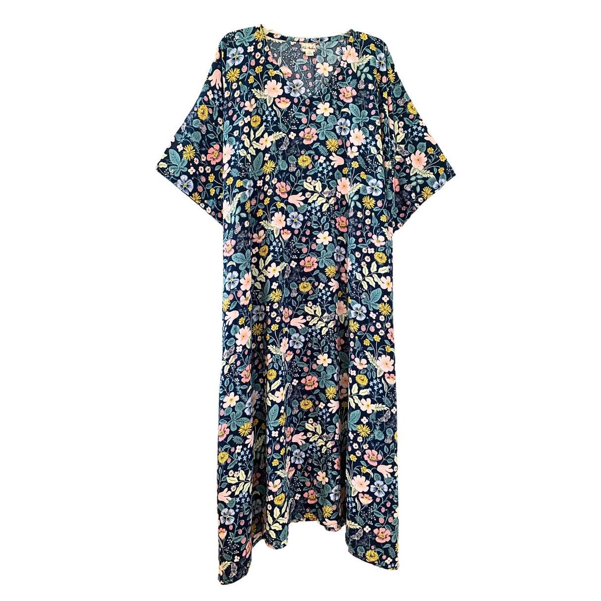 Oaklynn Kaftan Dress in Botanical - Sumiye Co
