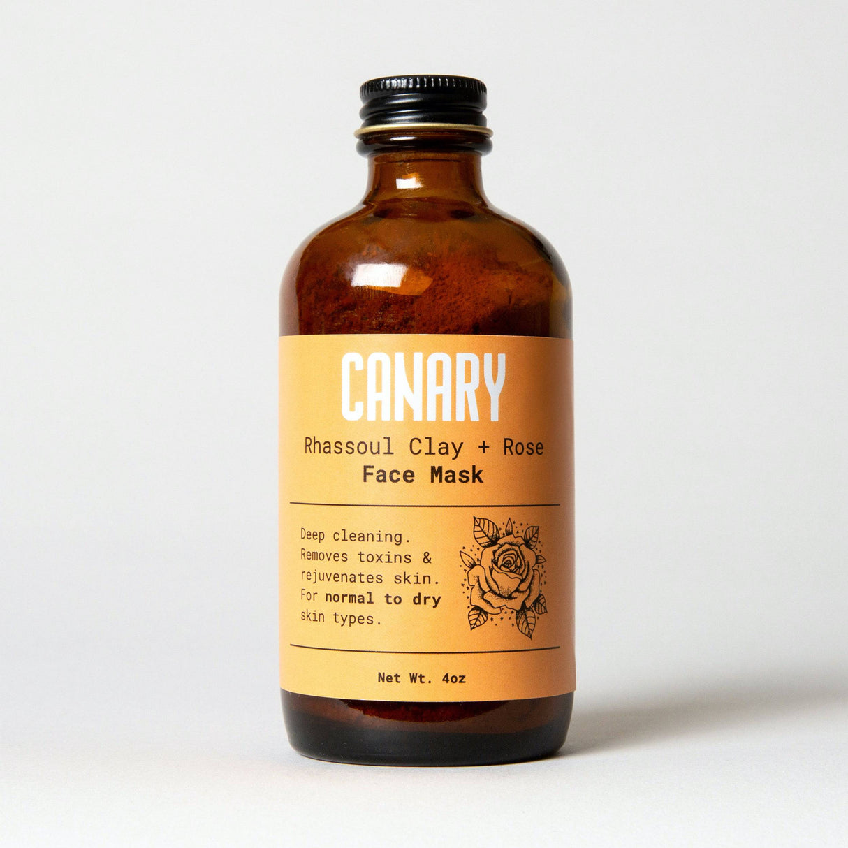 Rhassoul Clay + Rose Face Mask - Sumiye Co