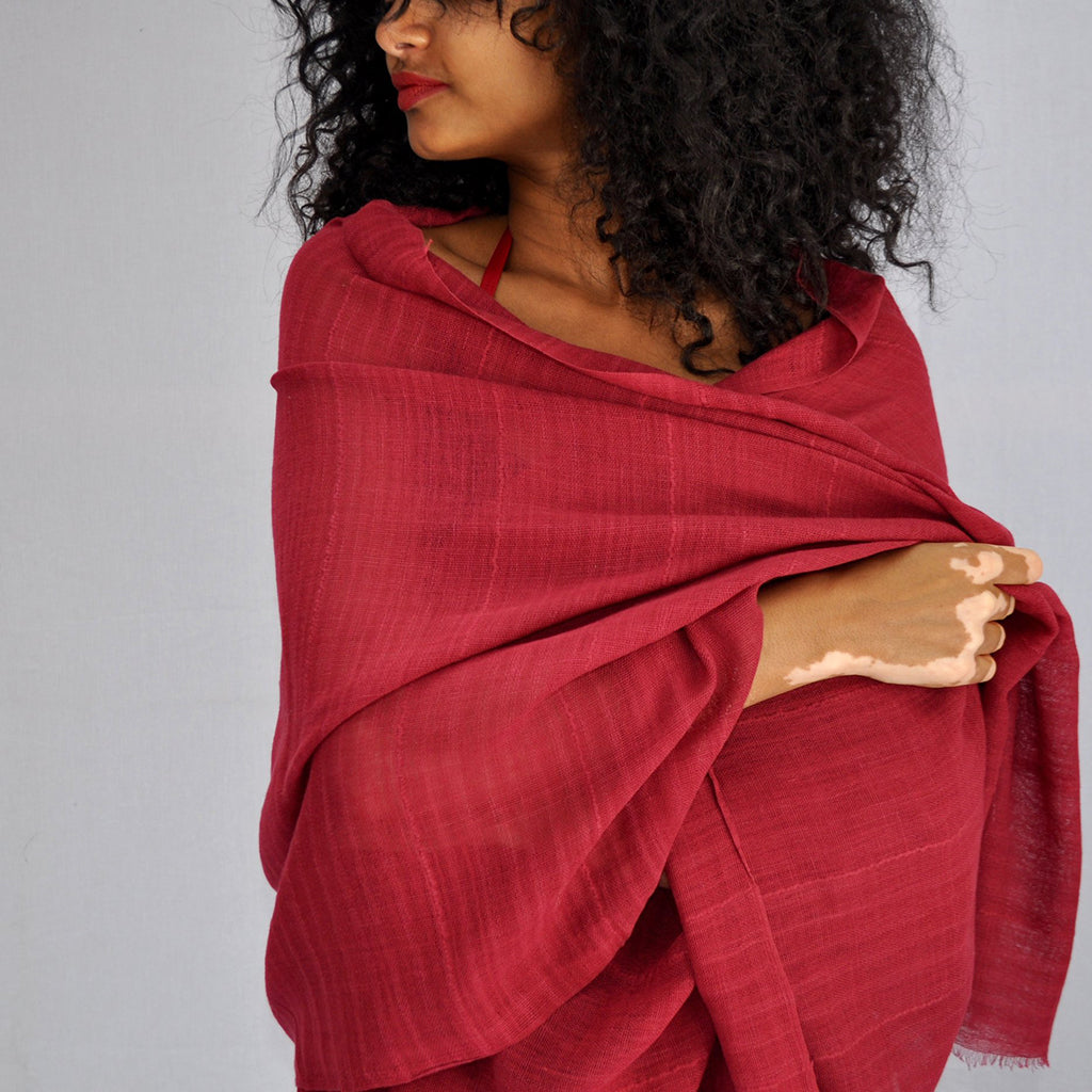 Classic Cotton Wrap Scarf by SLATE + SALT - Sumiye Co