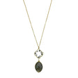Labradorite Pendant Necklace-0