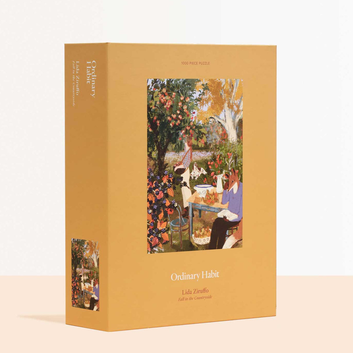 Fall in the Countryside 1000 Piece Puzzle | Artist Lida Ziruffo - Sumiye Co