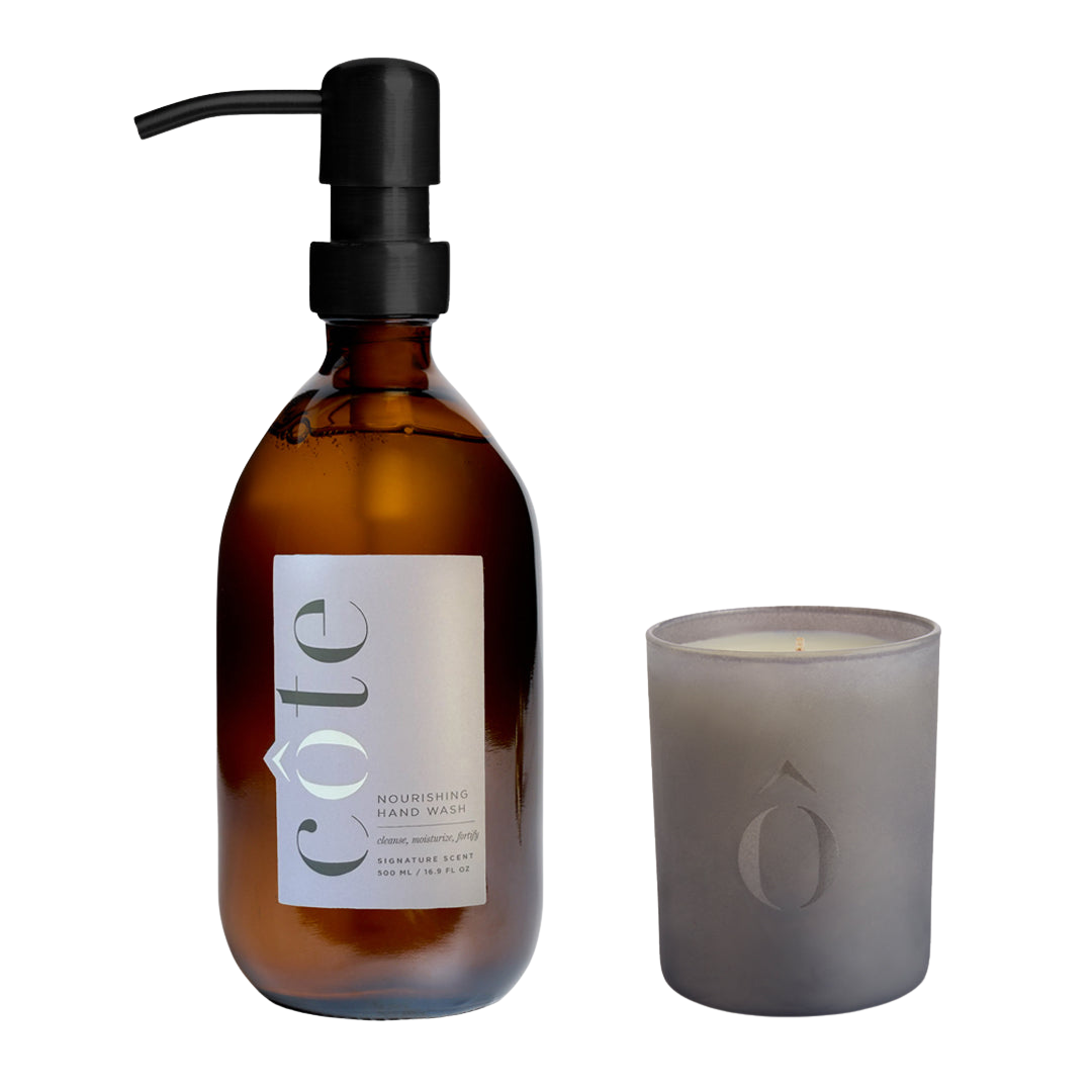 Le Maison Set, Limited Edition Hand Wash and Candle Gift Set