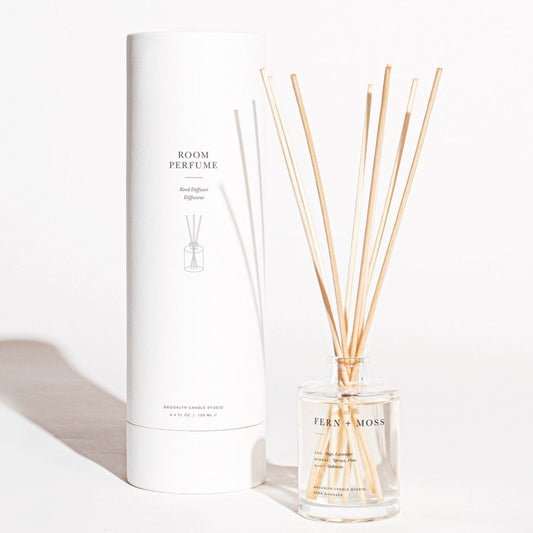 Fern + Moss Reed Diffuser by Brooklyn Candle Studio