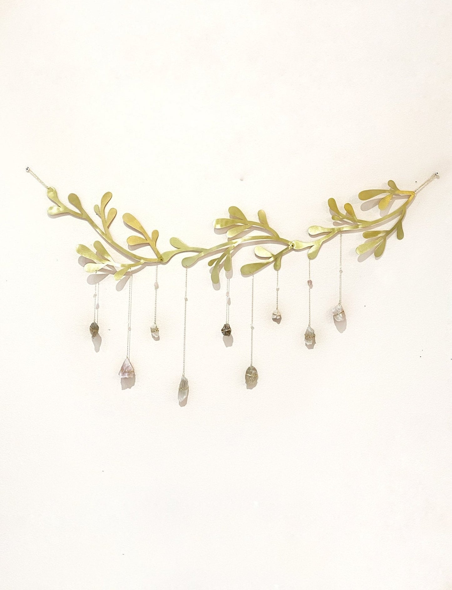 Floral Vines Healing Crystal Garland by Ariana Ost