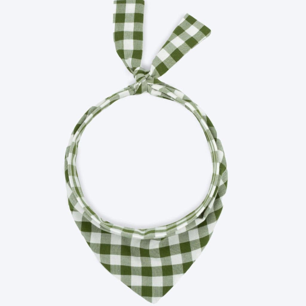 Pet Gingham Bandana - Sumiye Co