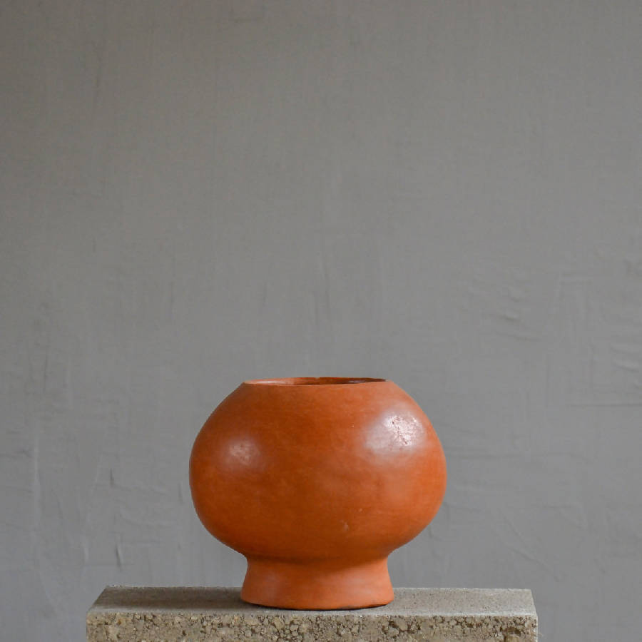Trompo Terracotta Object | Artisan Made - Sumiye Co