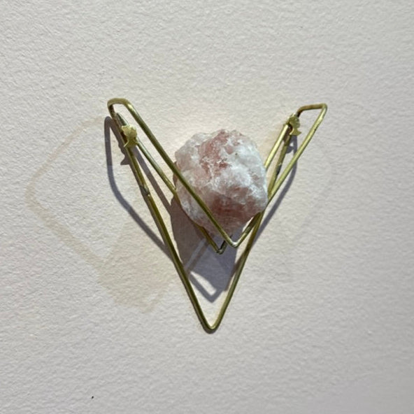 Geometric Wall Mount Interchangeable Crystal Holder - Sumiye Co