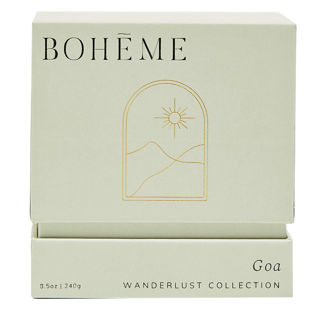 Goa Scented Candle by Boheme Fragrances
