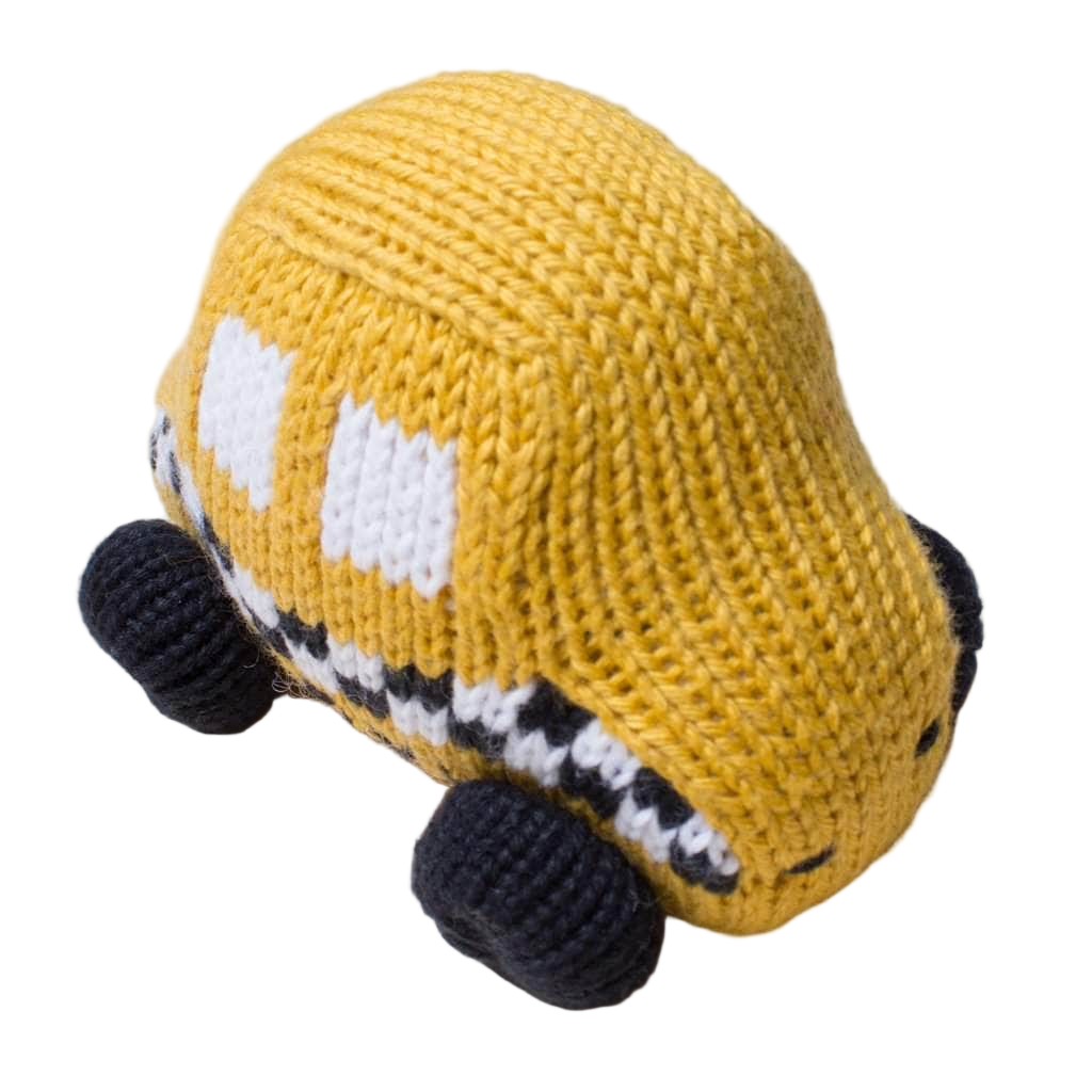 Rattle Toy Taxi for Newborn Babies | Organic by Estella - Sumiye Co