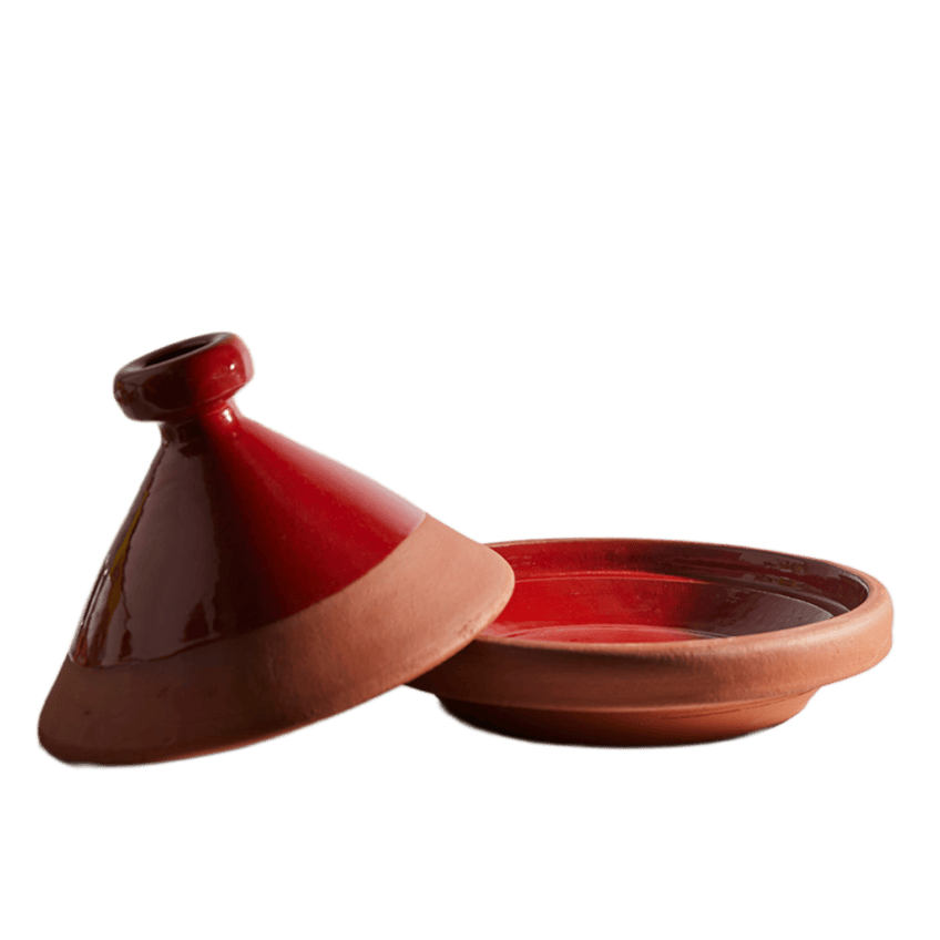 Moroccan Cooking Tagine for Two 9"H x 11"D (4 Colors) - Sumiye Co