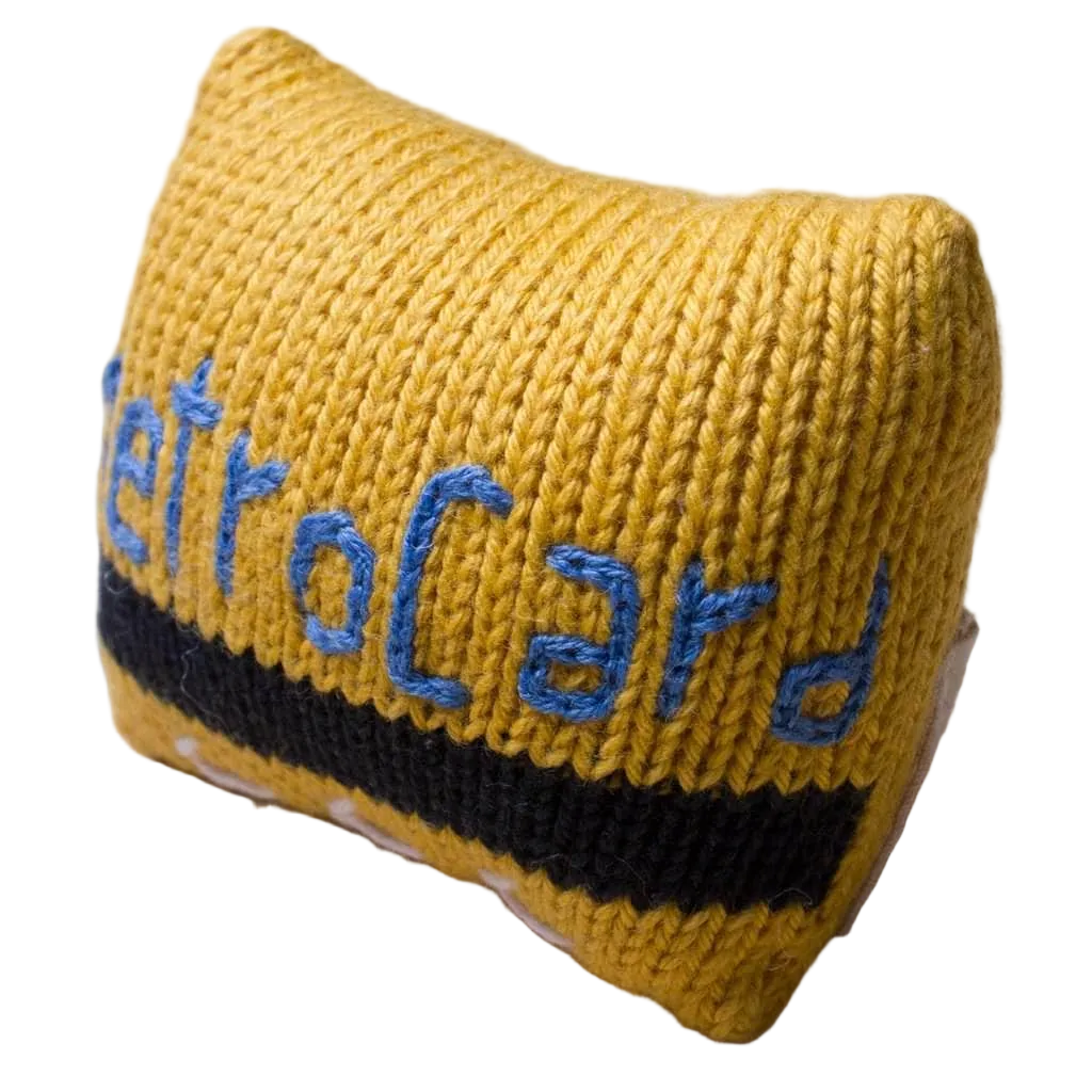 Organic Baby Toys - Newborn Rattles | New York Metro Card by Estella - Sumiye Co