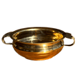 Serving Bowl - Brass Colored Stainless Steel - Sumiye Co