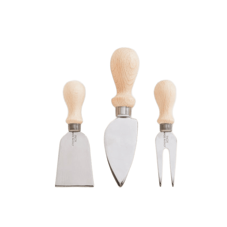 Italian Cheese Knives - Set of 3 - Sumiye Co