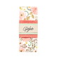 Beeswax Food Wraps: Pink Floral Set of 3
