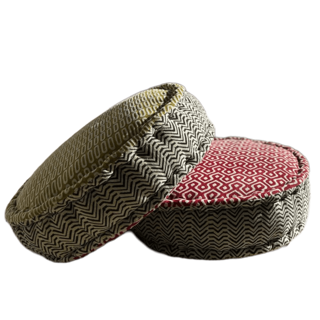 Meditation Cushion - Double Sided Round - Sumiye Co