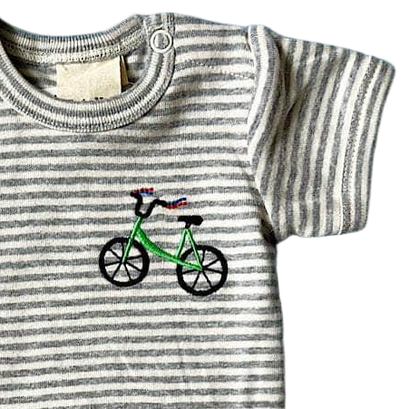 Embroidered Baby Onesie - Sumiye Co