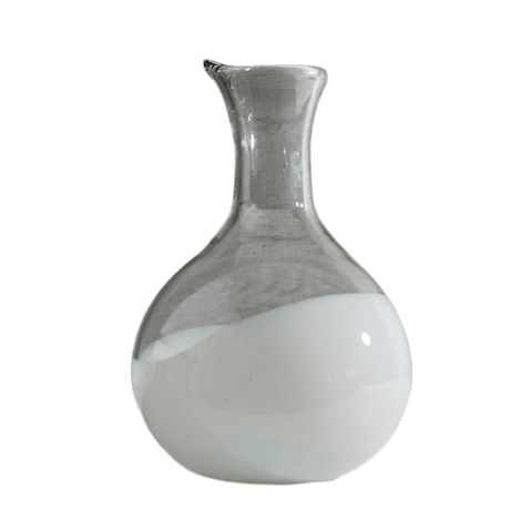 Handblown Glass Carafe 10" x 7" (60oz/ 1.8L) - Sumiye Co