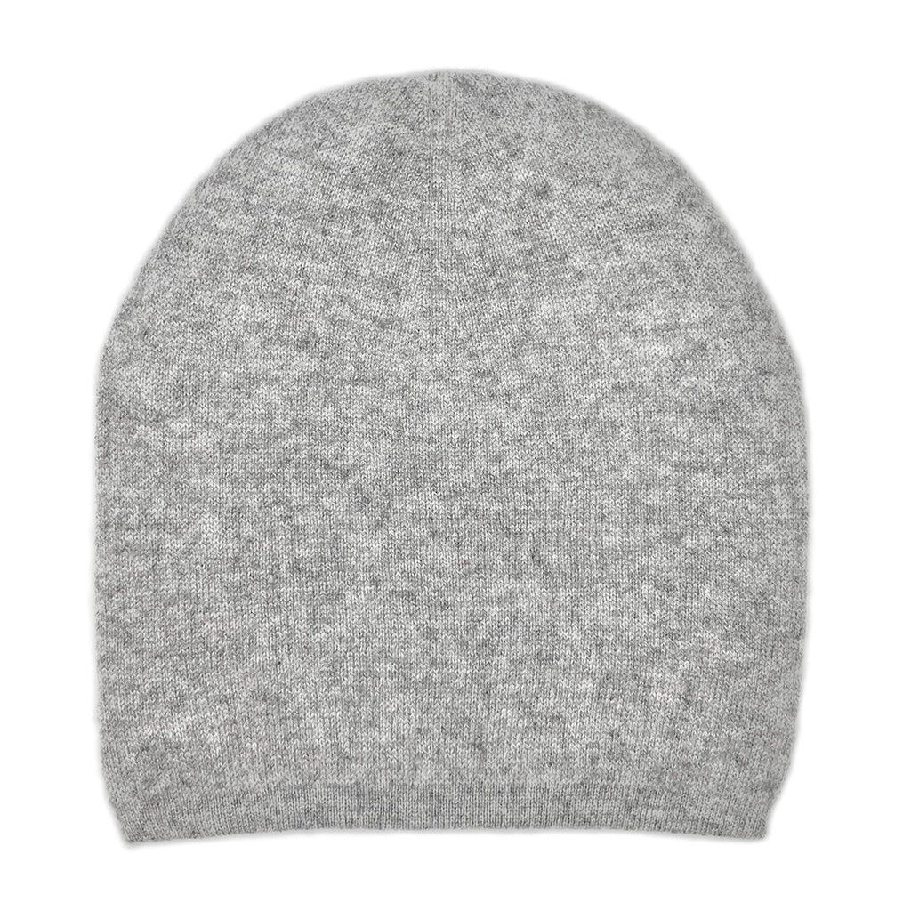 Charcoal + Ash Reversible Cashmere Beanie-4