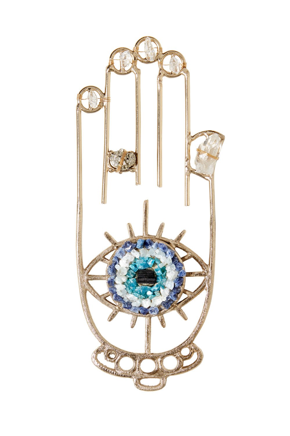 Hamsa Healing Crystal Grid - Sumiye Co