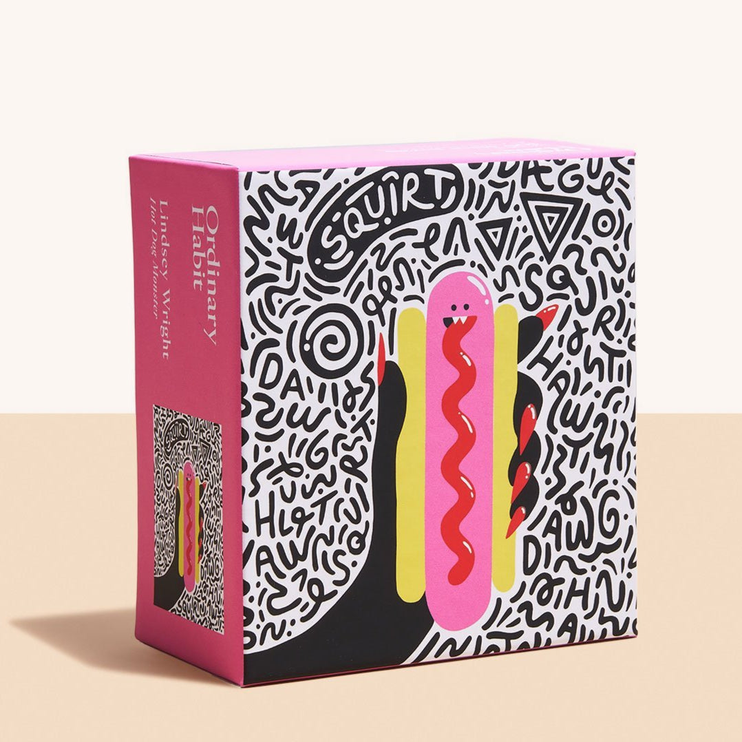 Hot Dog Monster 100 Piece Puzzle | Artist Lindsey Wright - Sumiye Co