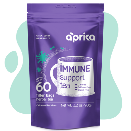 Immune System Support Herbal Tea, 60 Bags - Sumiye Co