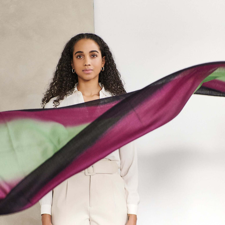 Cashmere Merino Handloom Scarf