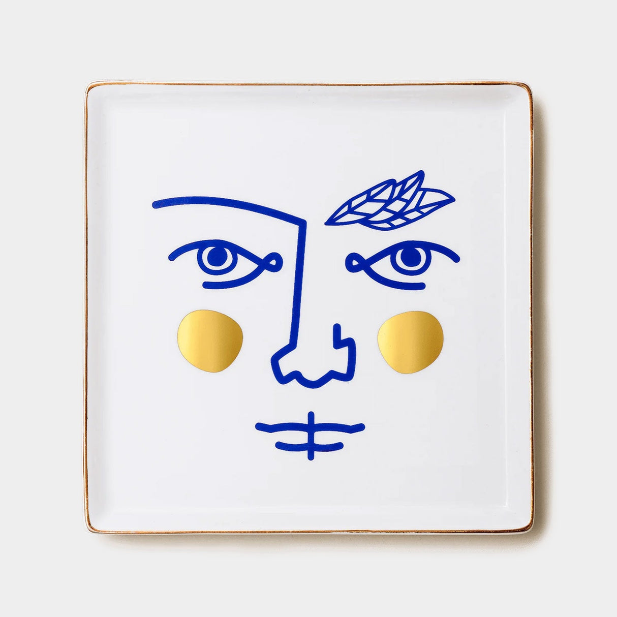 Janus Warrior Ceramic Tray by OCTAEVO - Sumiye Co